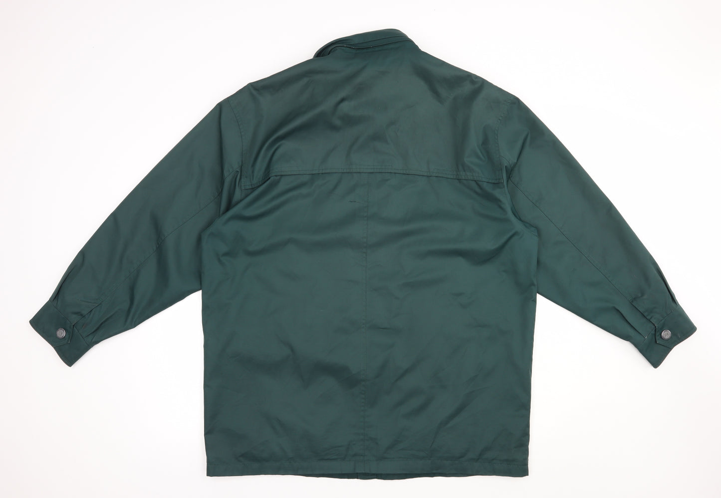 Dannimac Mens Green   Rain Coat Jacket Size M  Zip
