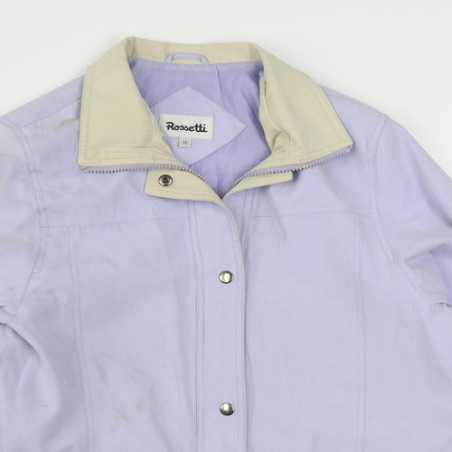 Rossetti Womens Purple   Jacket  Size 12  Zip