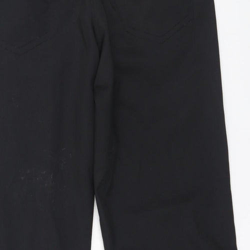 PUMA Boys Black  Polyester Chino Trousers Size M  Regular