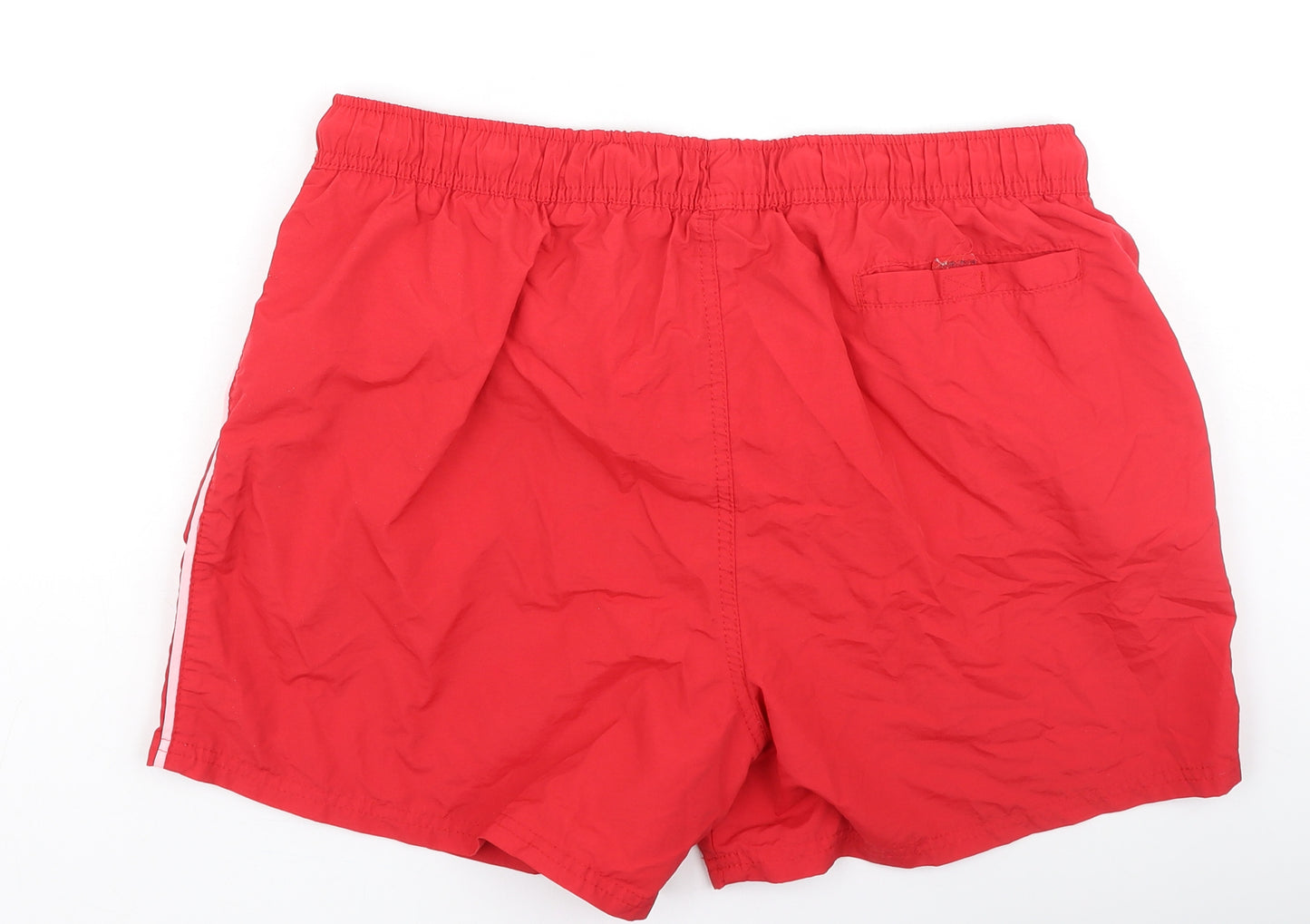 Primark Mens Red  Polyester Sweat Shorts Size L L9 in Regular
