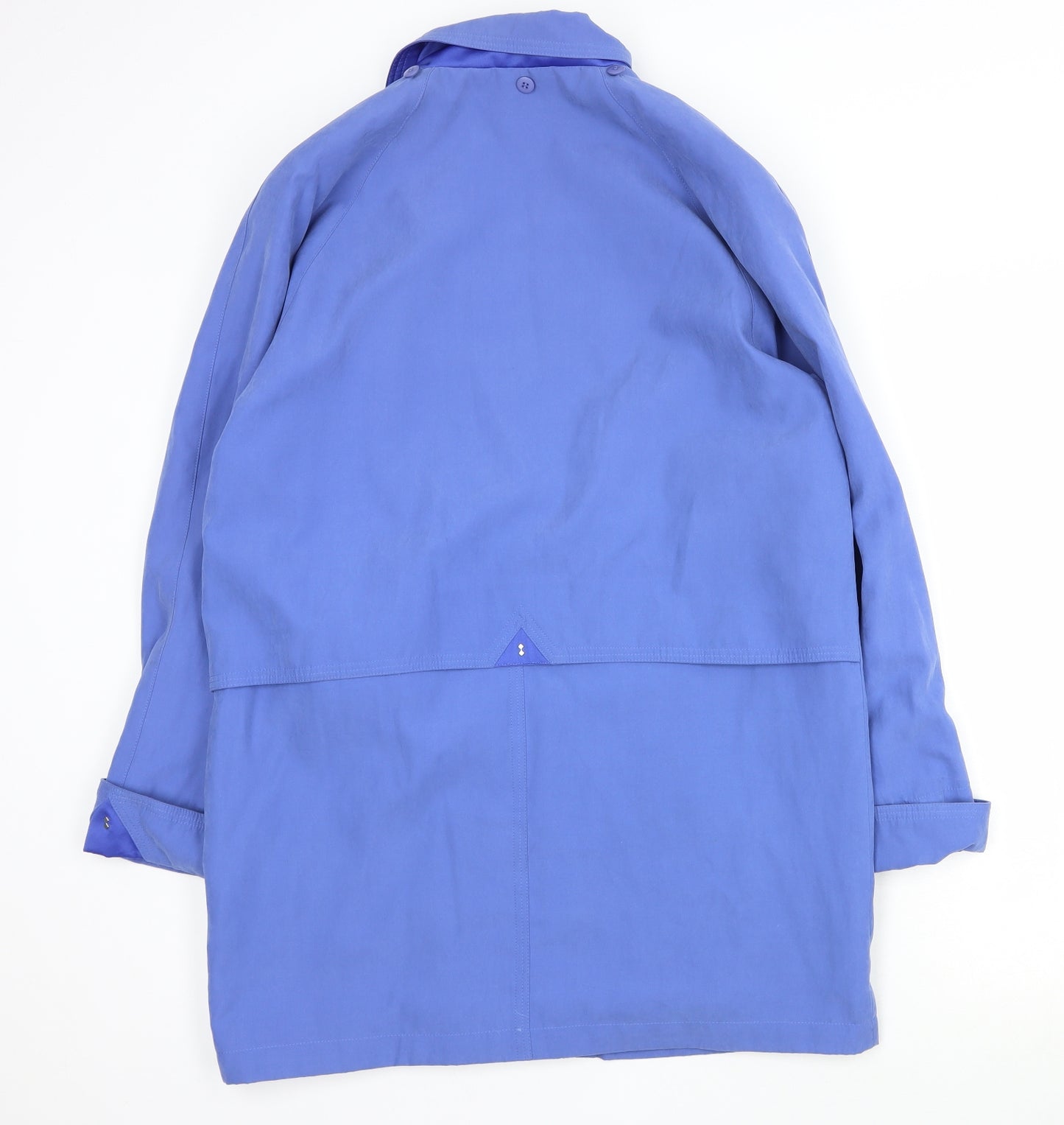 Astraka Womens Blue   Pea Coat Coat Size S  Zip