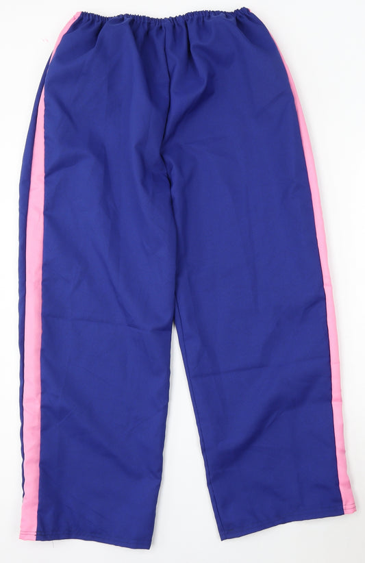 Orion Costumes Mens Blue  Polyester Trousers  Size XL L28 in Regular