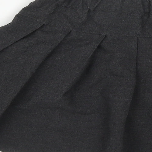 F&F Girls Grey  Polyester A-Line Skirt Size 3-4 Years  Regular