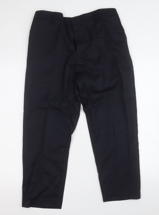 Preworn Mens Blue  Polyester Trousers  Size XL L25 in Regular