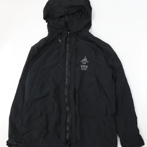 Torino 2006 Mens Black   Jacket  Size XL  Zip