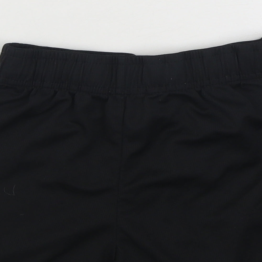Sondico Boys Black  Polyester Sweat Shorts Size 9-10 Years  Regular Tie