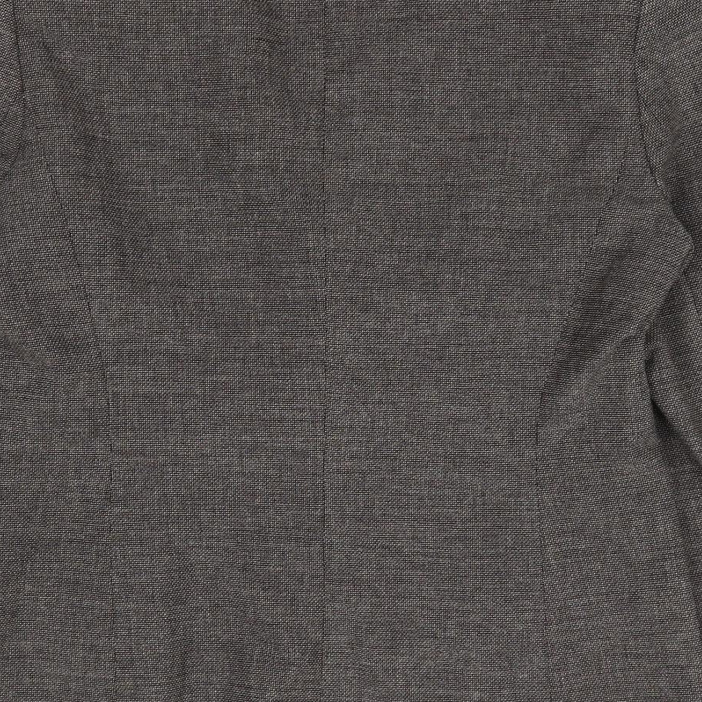 Artigiano Womens Grey   Jacket Blazer Size M  Button