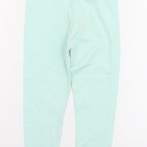 Debenhams Girls Green  Cotton Pedal Pusher Trousers Size 3-4 Years  Regular