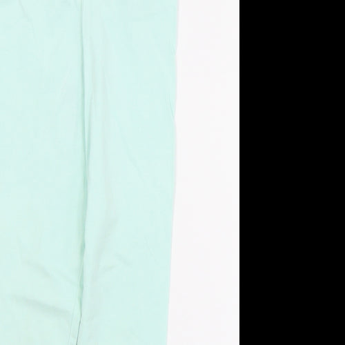 Debenhams Girls Green  Cotton Pedal Pusher Trousers Size 3-4 Years  Regular