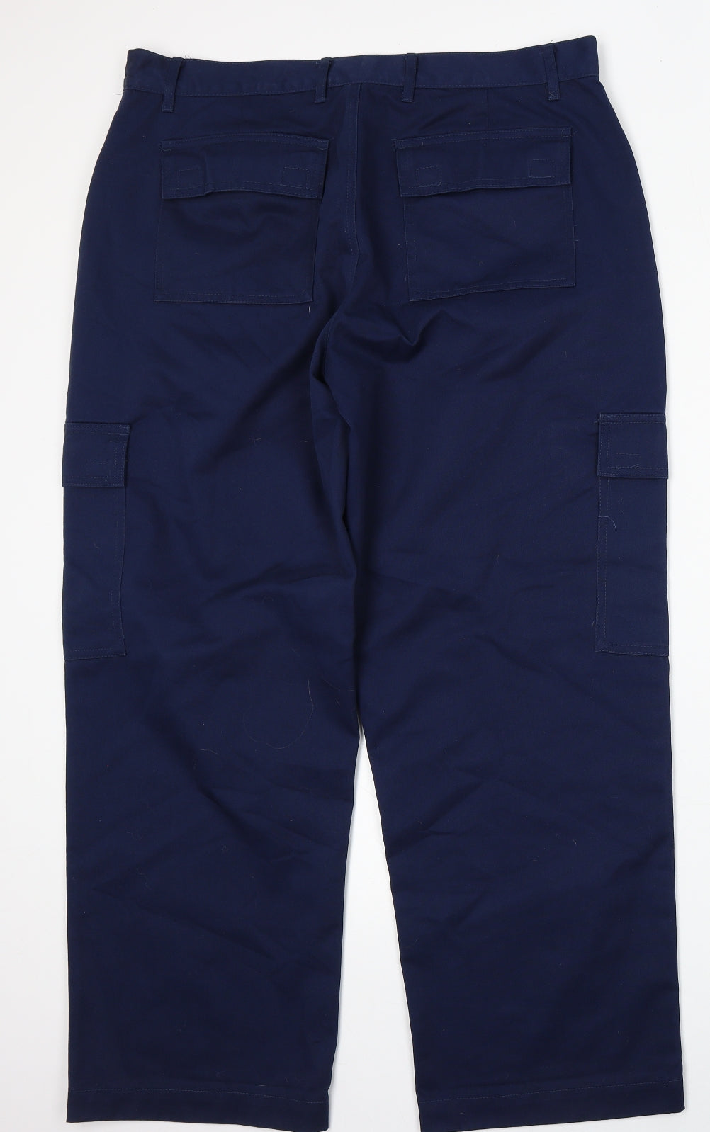 TESCO Mens Blue Polyester Trousers Size 38 L29 in Regular – Preworn Ltd