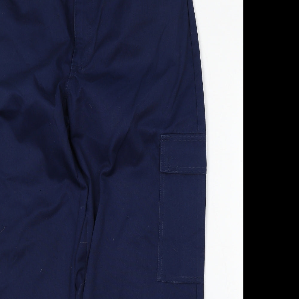 TESCO Mens Blue Polyester Trousers Size 38 L29 in Regular  Preworn Ltd