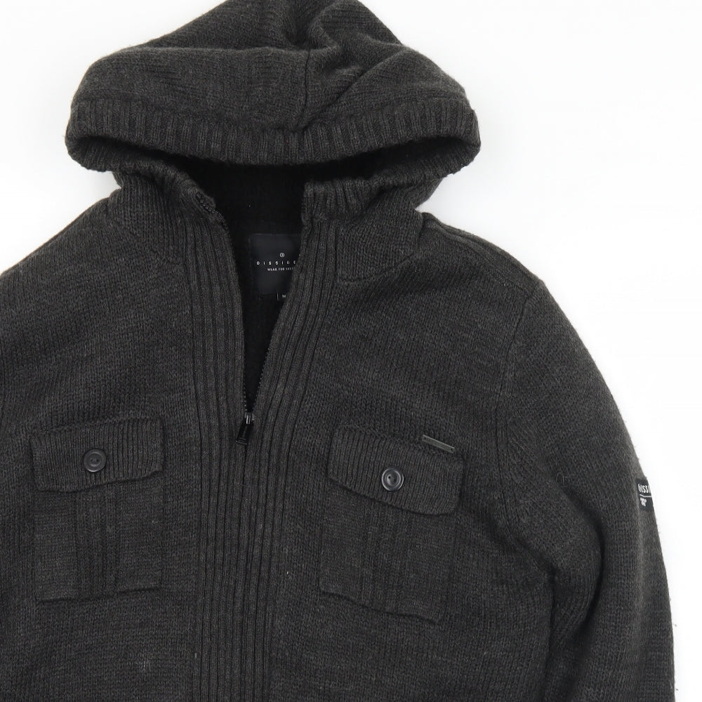 Dissident sherpa best sale lined knitted jacket