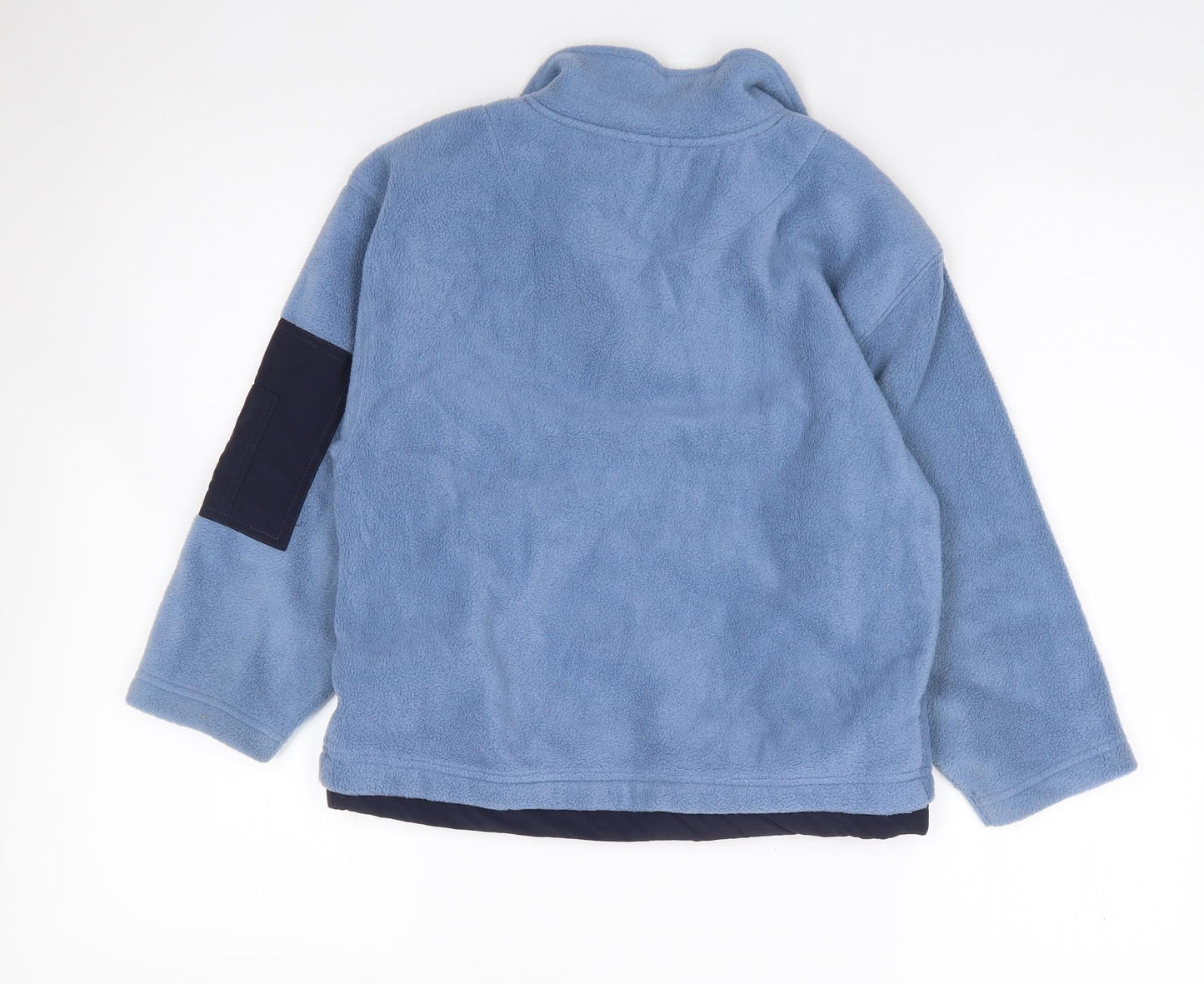 Dunnes Boys Blue High Neck  Polyester Pullover Jumper Size 7 Years  Pullover