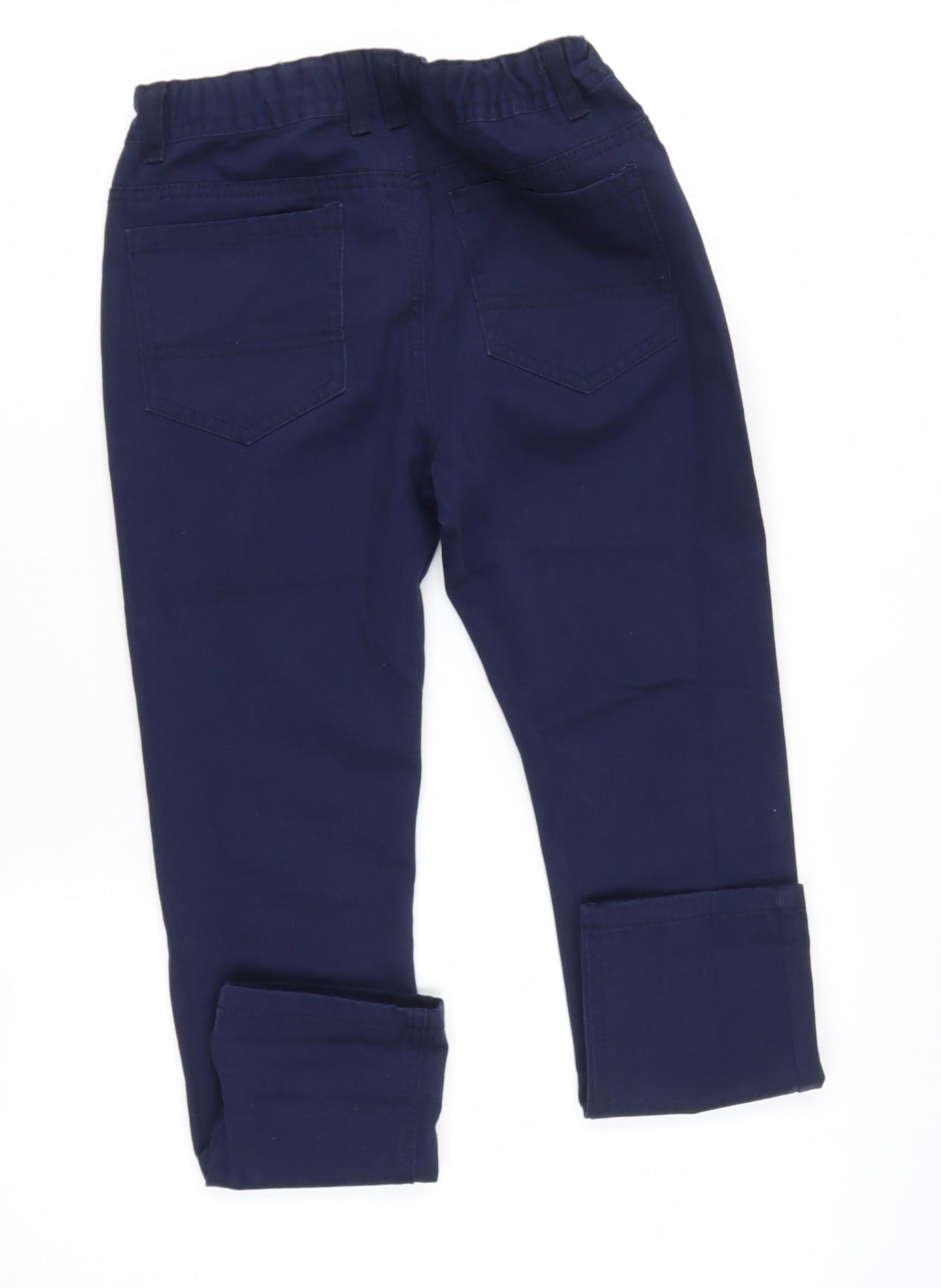 Denim & Co. Girls Blue  Cotton Skinny Jeans Size 9-10 Years  Regular