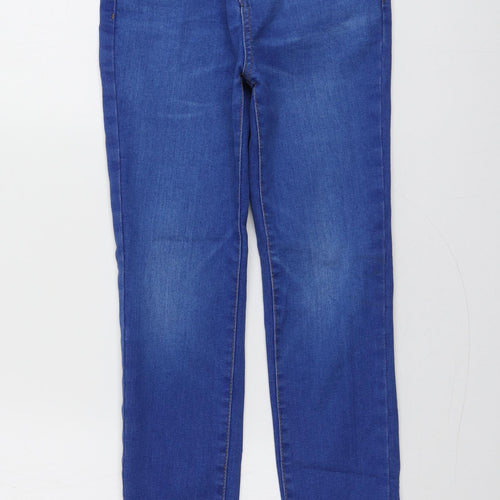 Denim.Co Girls Blue  Cotton Skinny Jeans Size 9-10 Years  Regular