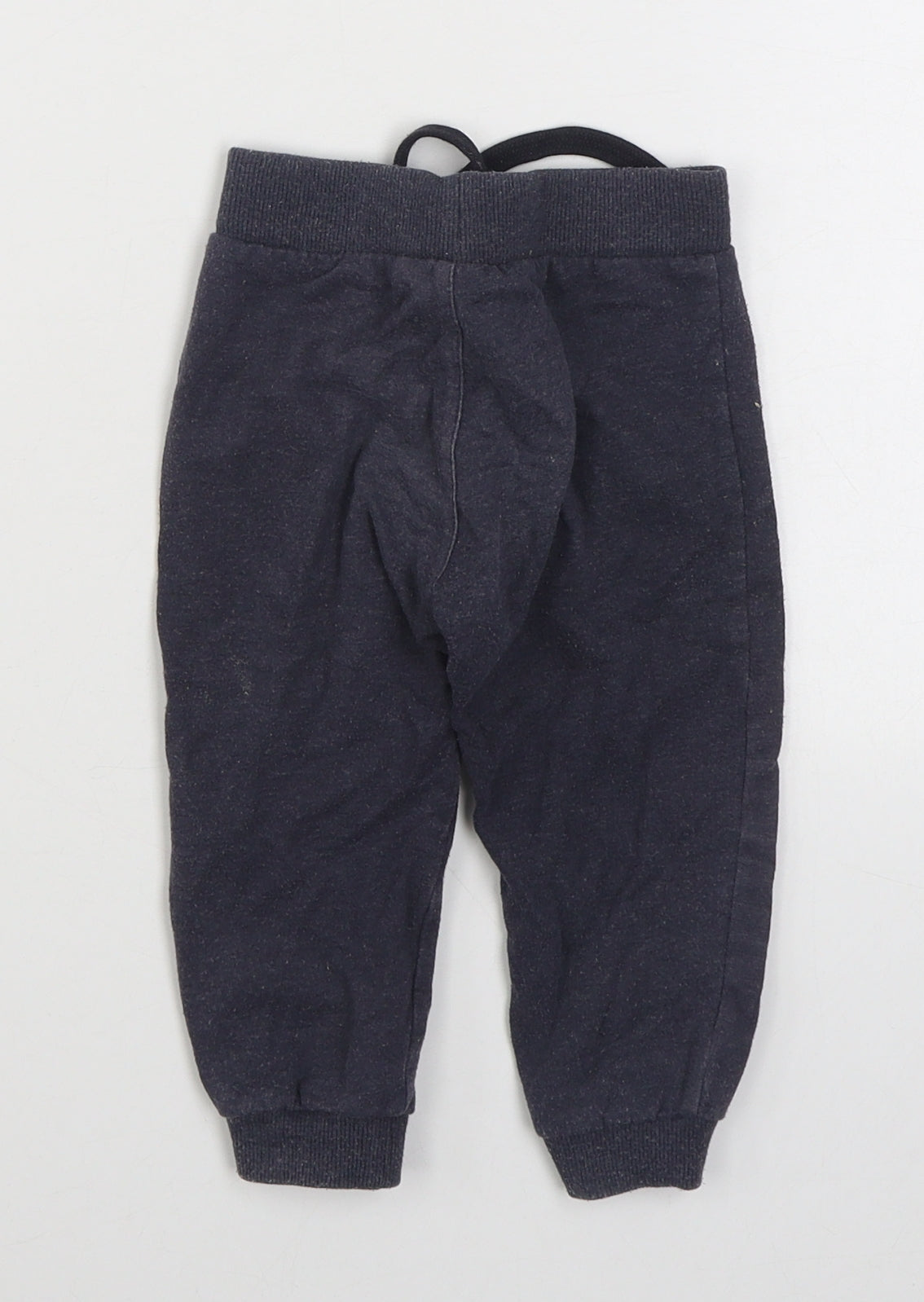 Cango Boys Blue  Cotton Jogger Trousers Size 2-3 Years  Regular Tie
