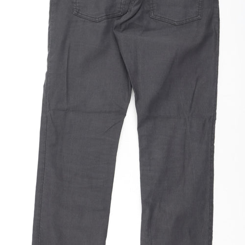 Gap Mens Grey  Cotton Trousers  Size 32 L25 in Regular