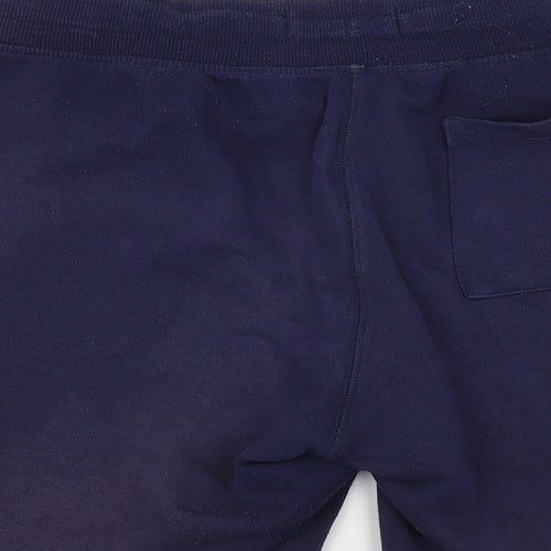 F&F Boys Blue  Cotton Sweat Shorts Size S L9 in Regular