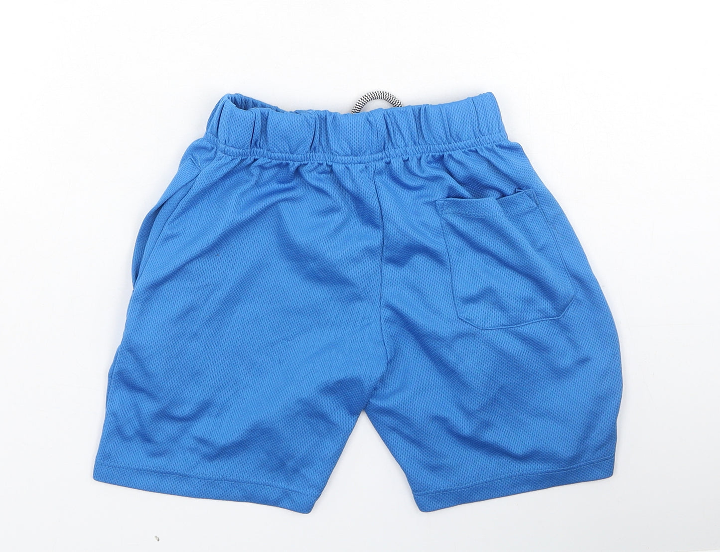 Pep & Co Boys Blue  Polyester Sweat Shorts Size 5-6 Years  Regular