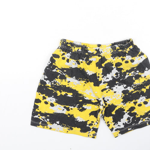 Pep & Co Boys Multicoloured Camouflage Cotton Sweat Shorts Size 6-7 Years  Regular