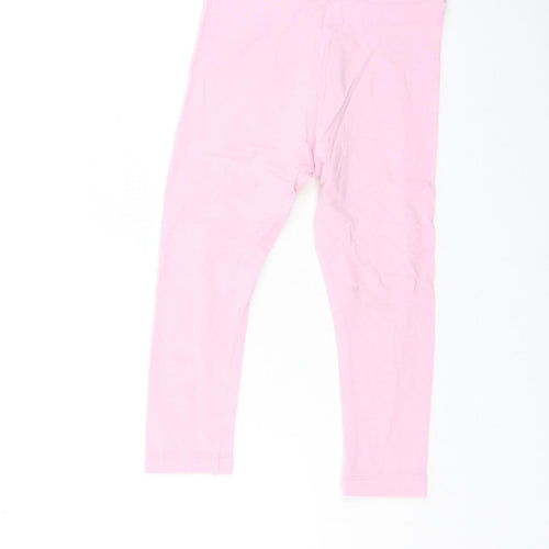 Dunnes Stores Girls Pink  Cotton Jegging Jeans Size 2-3 Years  Regular