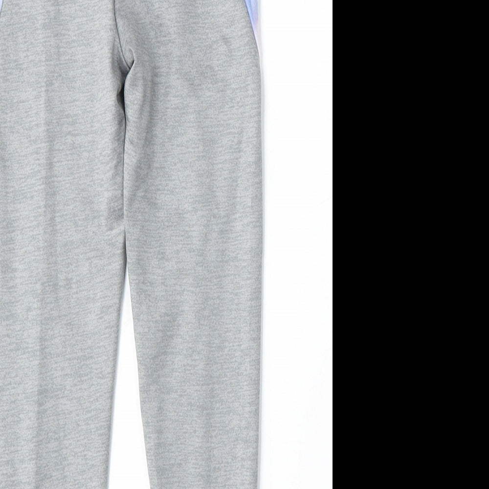 Primark Girls Grey  Polyester Jogger Trousers Size 7-8 Years  Regular