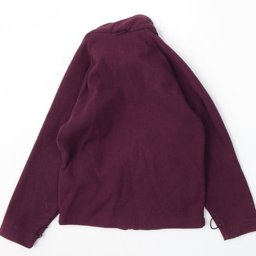 Higear Girls Purple   Jacket  Size 7-8 Years  Zip