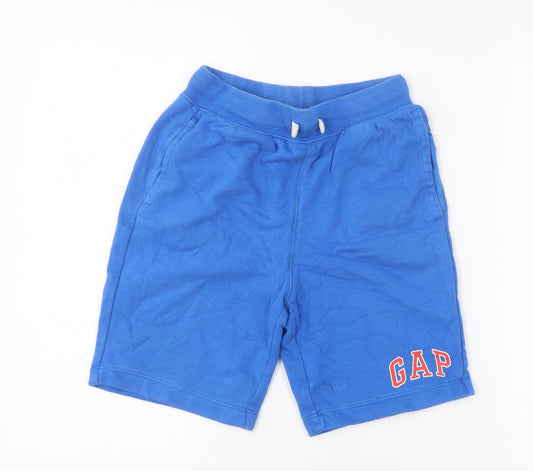 Gap Boys Blue  Cotton Sweat Shorts Size L  Regular