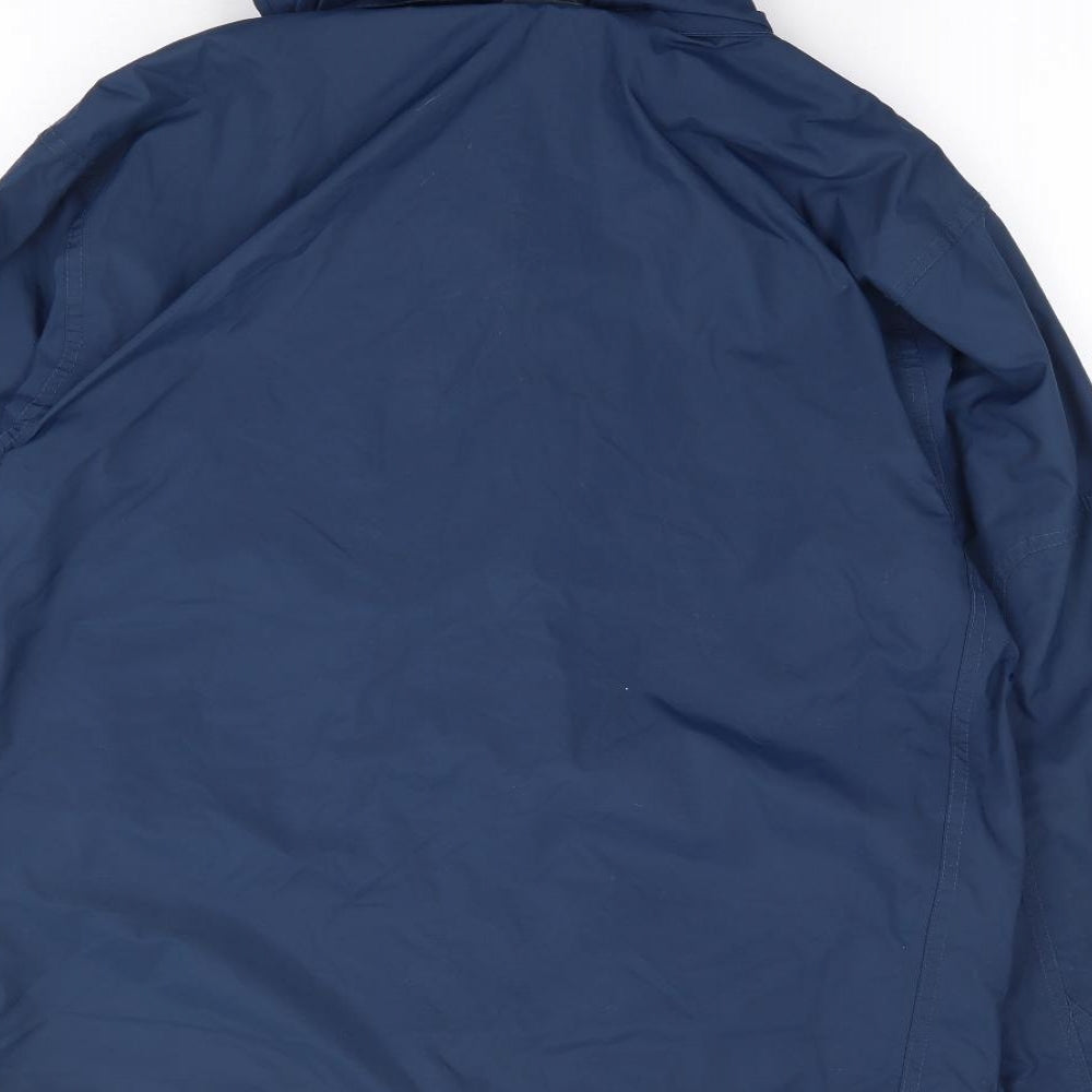 gti Gentini Nautical Mens Blue   Rain Coat Coat Size S  Zip