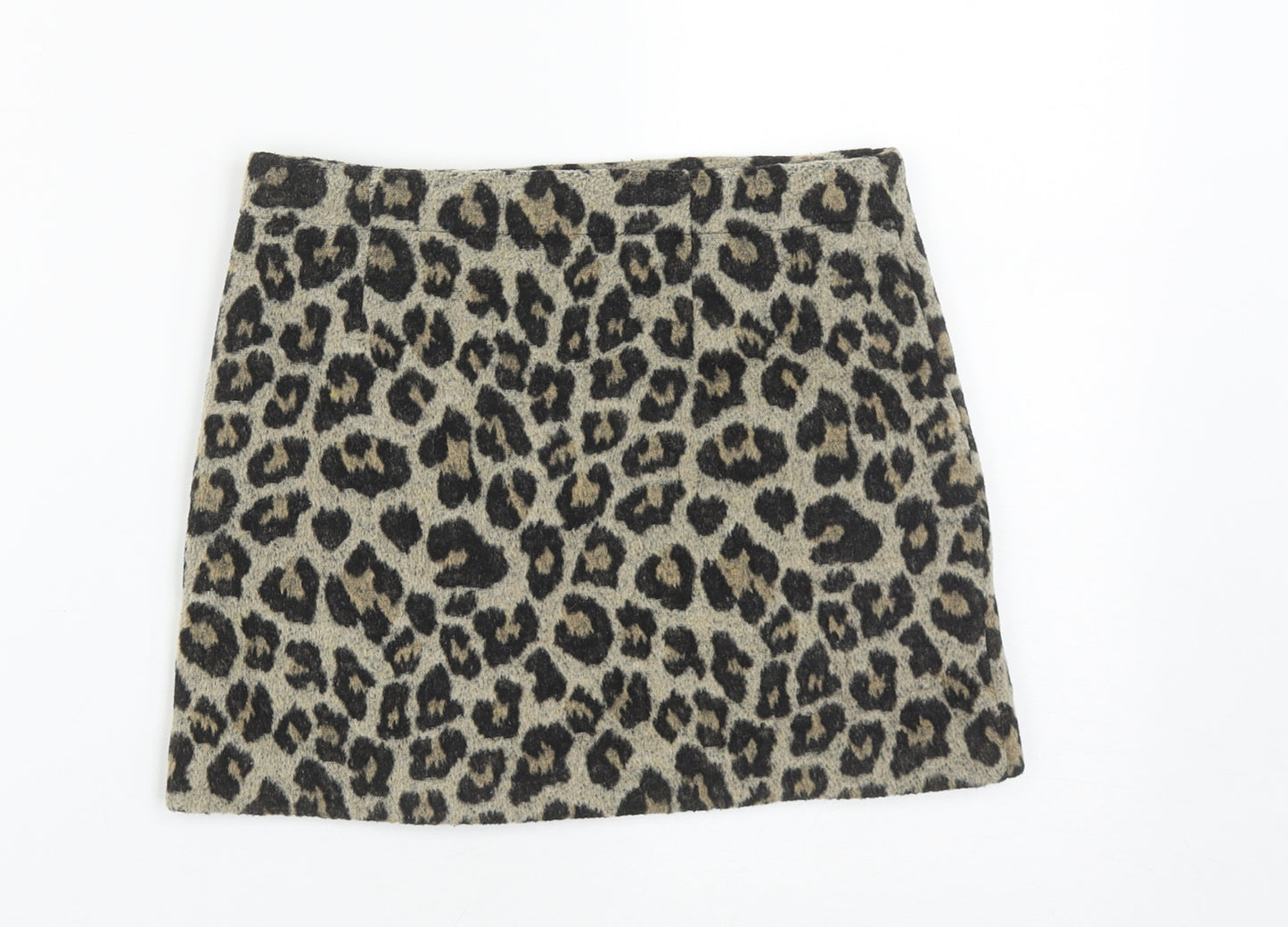 NEXT Girls Multicoloured Animal Print Polyester A-Line Skirt Size 9 Years  Regular Zip