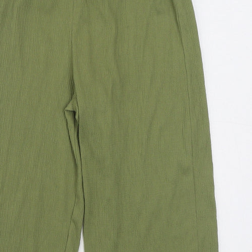 Primark Girls Green  Polyester Jogger Trousers Size 9-10 Years  Regular