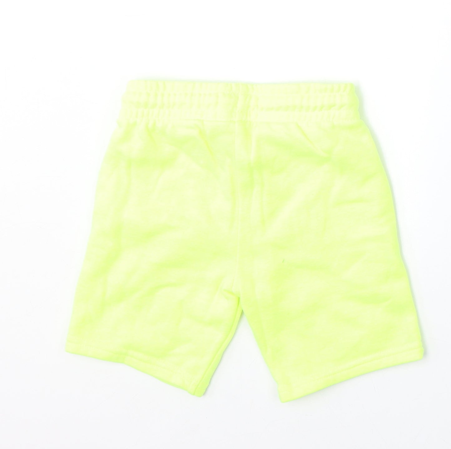 Primark Boys Yellow  Cotton Sweat Shorts Size 4-5 Years  Regular