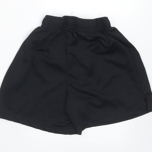 Sondico Boys Black  Polyester Sweat Shorts Size 5-6 Years  Regular