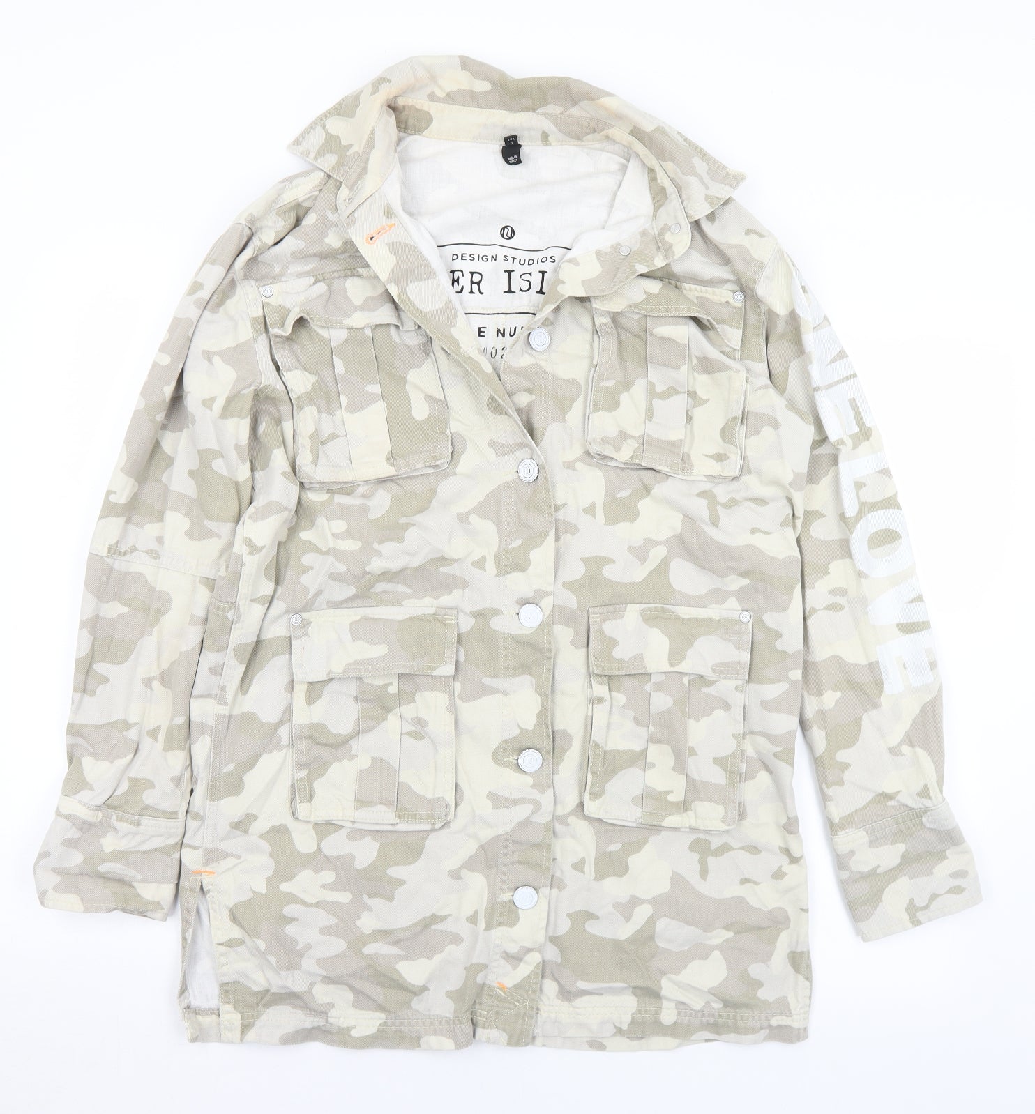 River island 2025 camouflage jacket