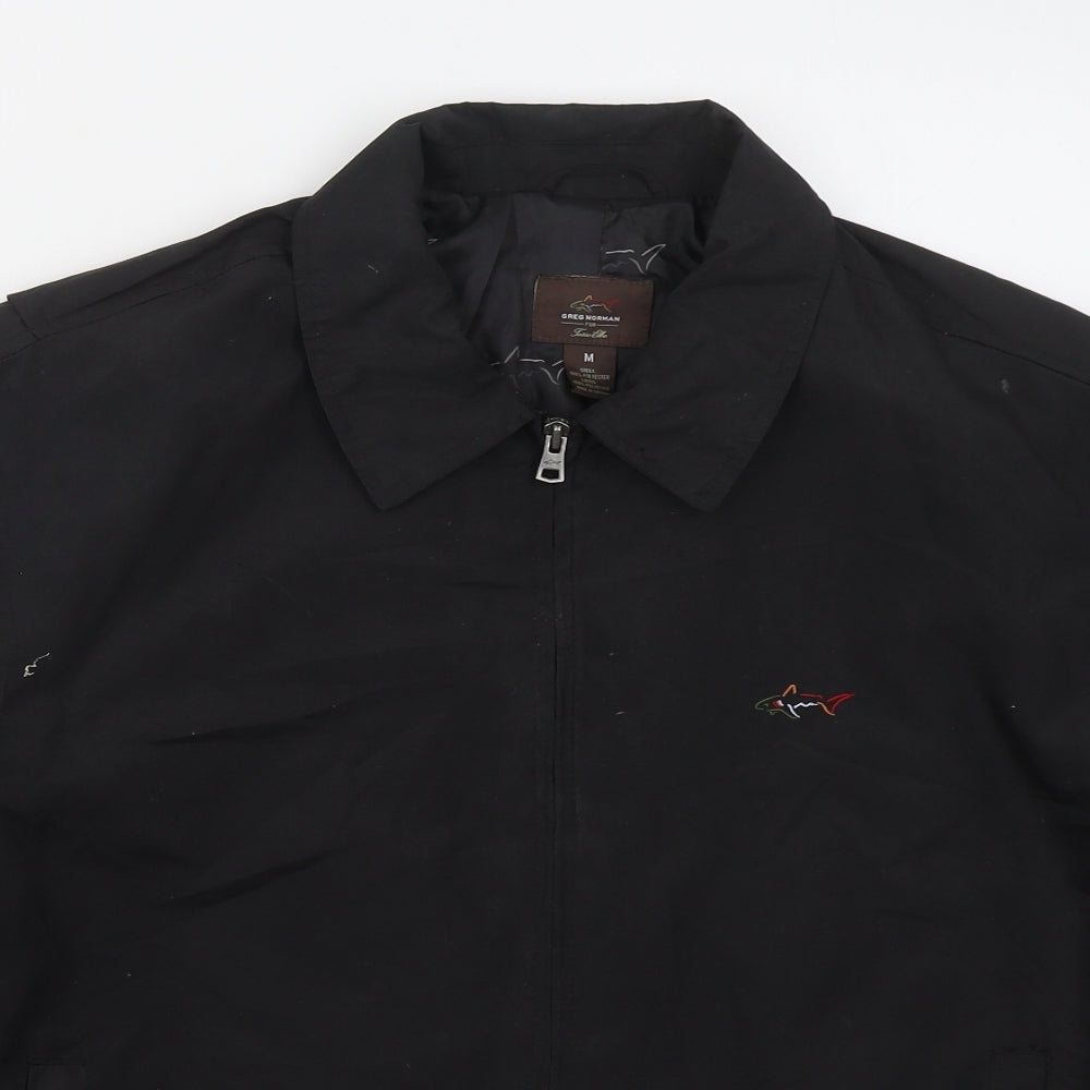 Greg Norman Mens Black   Jacket  Size M  Zip