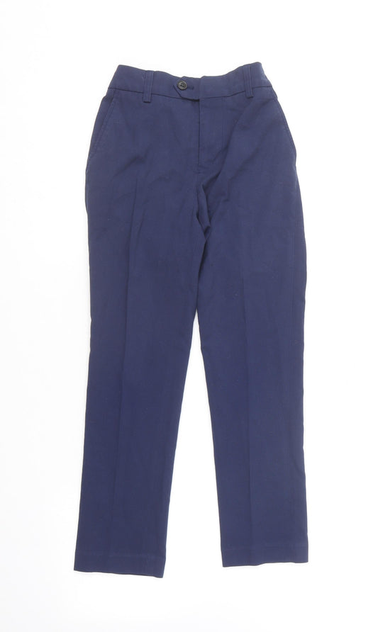 NEXT Boys Blue  Polyester Dress Pants Trousers Size 10 Years  Regular