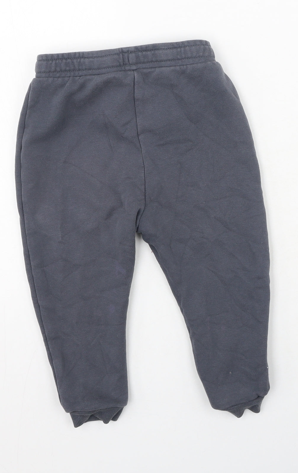 George  Girls Grey  Cotton Jogger Trousers Size 2-3 Years  Regular