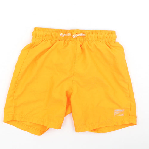 F&F Boys Orange  Polyester Utility Shorts Size 7-8 Years  Regular