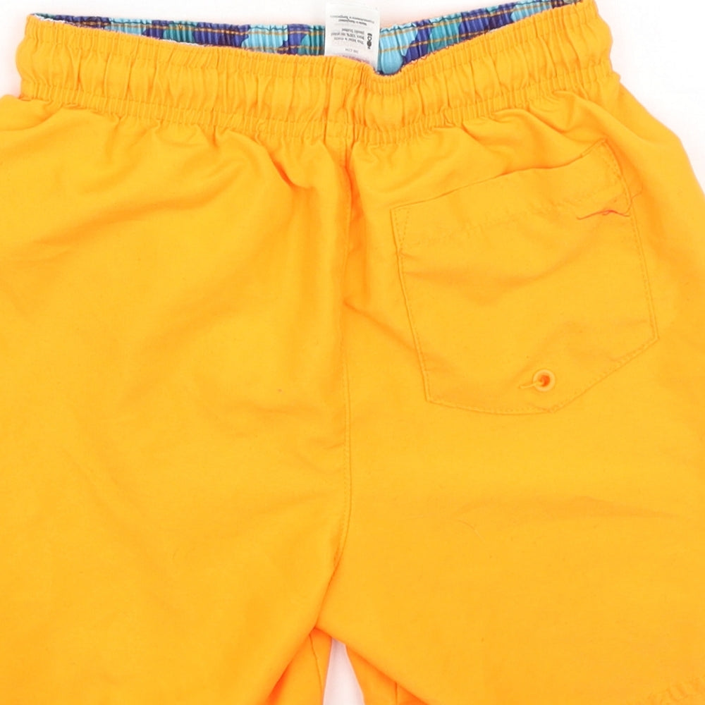 F&F Boys Orange  Polyester Utility Shorts Size 7-8 Years  Regular