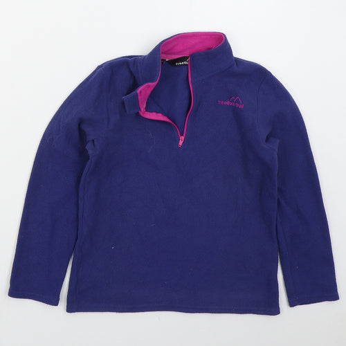 Freedom Trail Girls Blue   Jacket  Size 7-8 Years  Zip