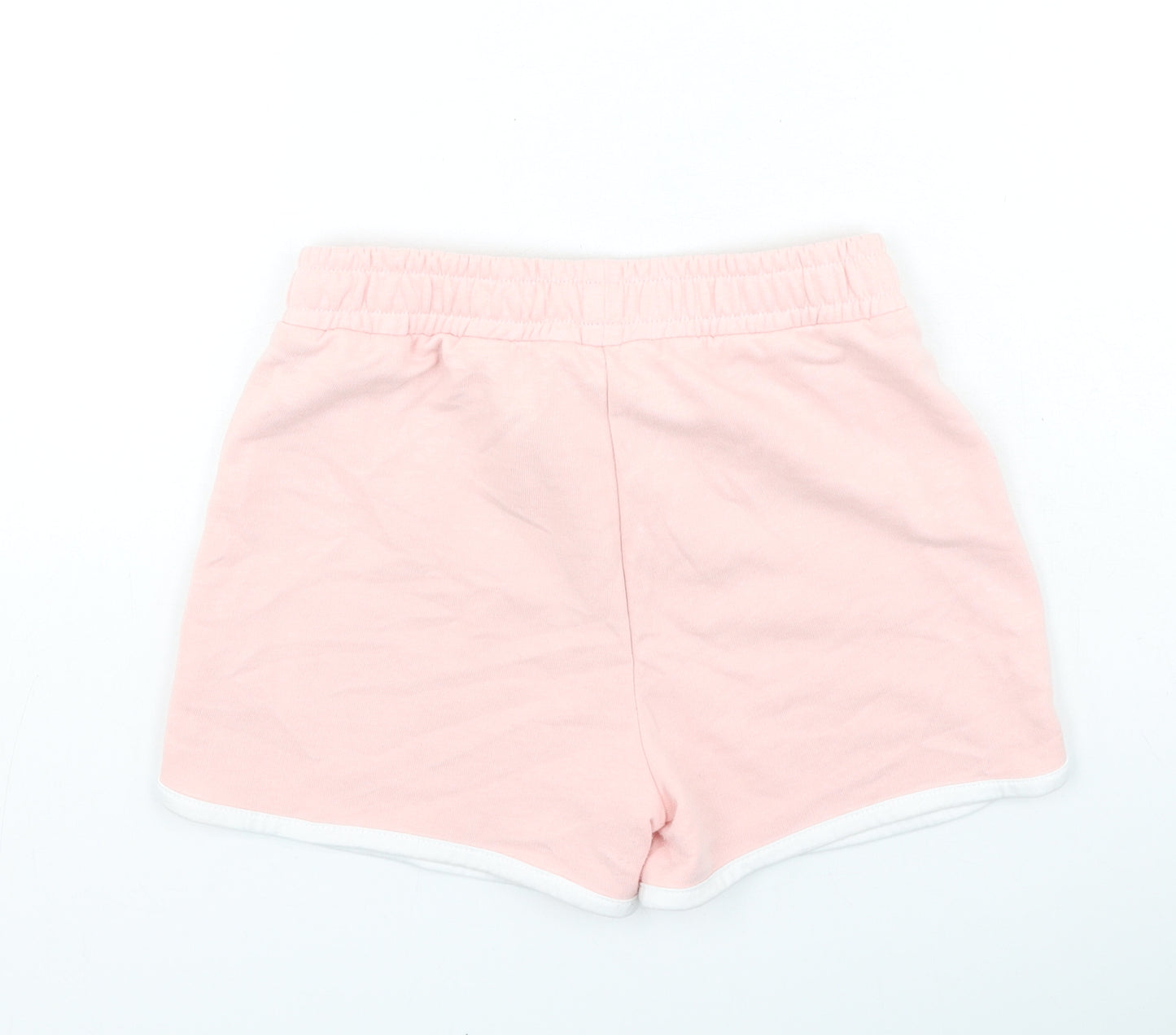 George  Girls Pink  Cotton Sweat Shorts Size 9-10 Years  Regular