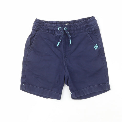 F&F Boys Blue  100% Cotton Chino Shorts Size 2-3 Years  Regular