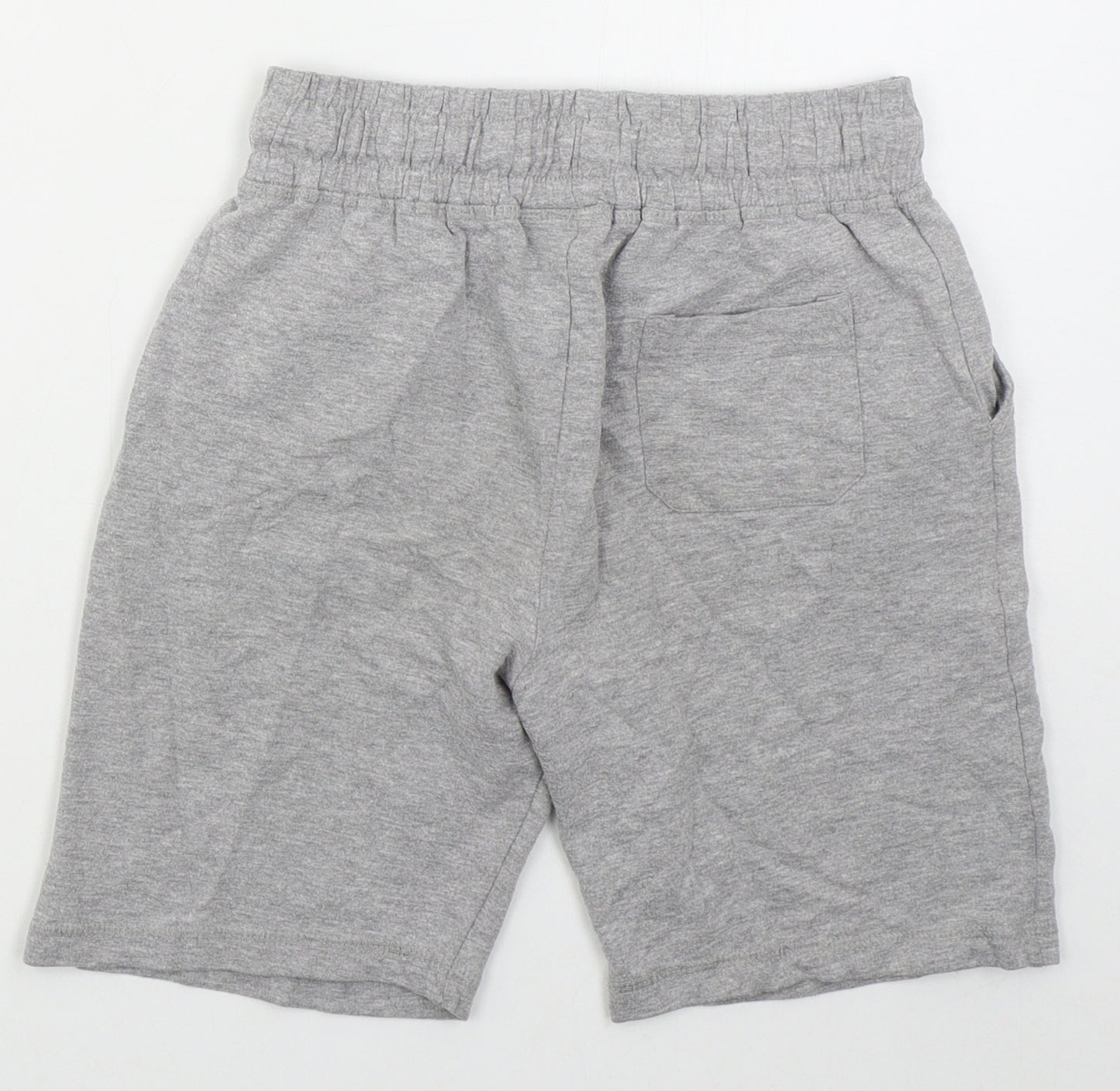 Urban Outlaws Boys Grey  Cotton Sweat Shorts Size 10-11 Years  Regular Drawstring