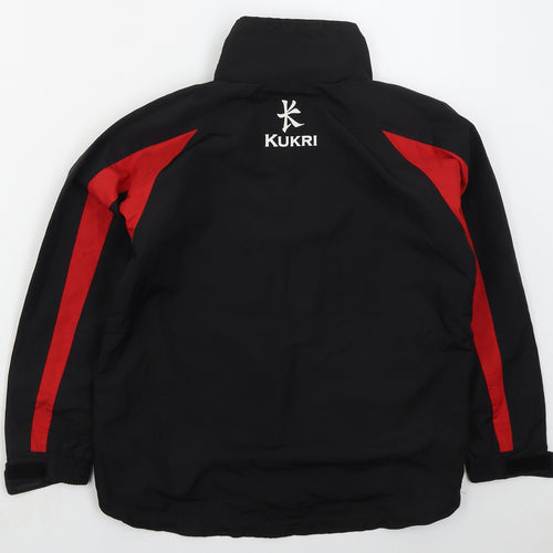 Kukuri Boys Black   Jacket  Size 9-10 Years  Zip - BHC