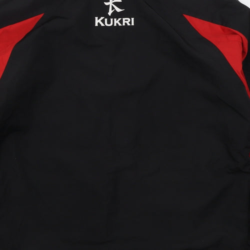 Kukuri Boys Black   Jacket  Size 9-10 Years  Zip - BHC