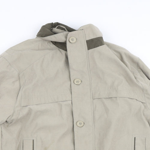 Carabou Mens Brown   Jacket Coat Size S