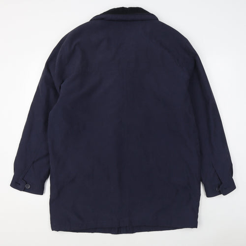 Essentials Mens Blue   Jacket  Size M  Zip