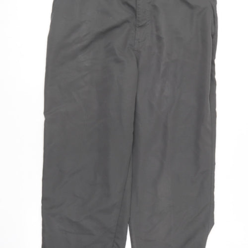 Dunlop Mens Grey  Cotton Jogger Trousers Size 40 in L25 in Regular