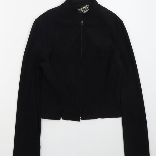 Park Avenue Girls Black   Jacket  Size 9-10 Years  Zip