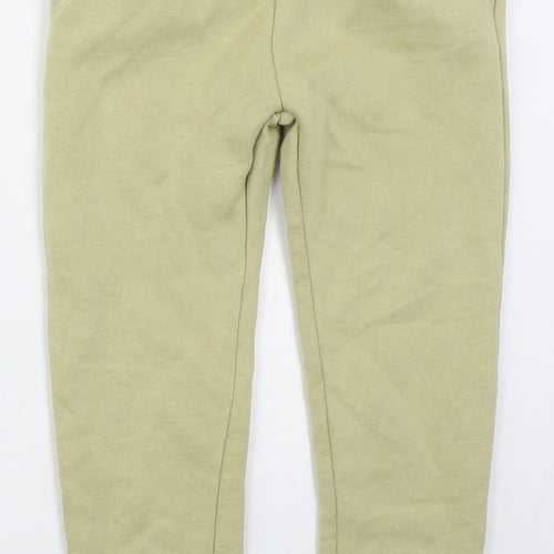 Nutmeg Girls Beige  Cotton Sweatpants Trousers Size 7-8 Years  Regular Drawstring